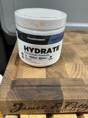 Hydrate Electrolyte Formula Transparent Core Series