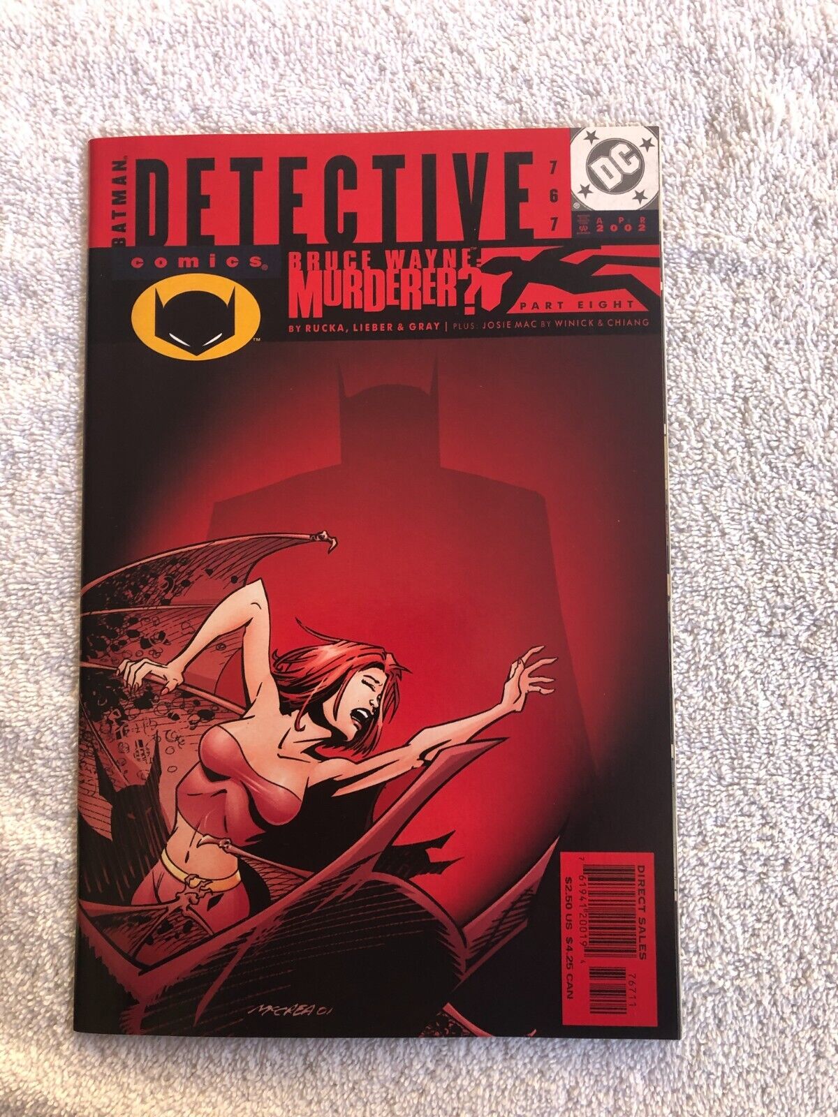 Detective Comics #767 (Apr 2002, DC) VF+ 8.5