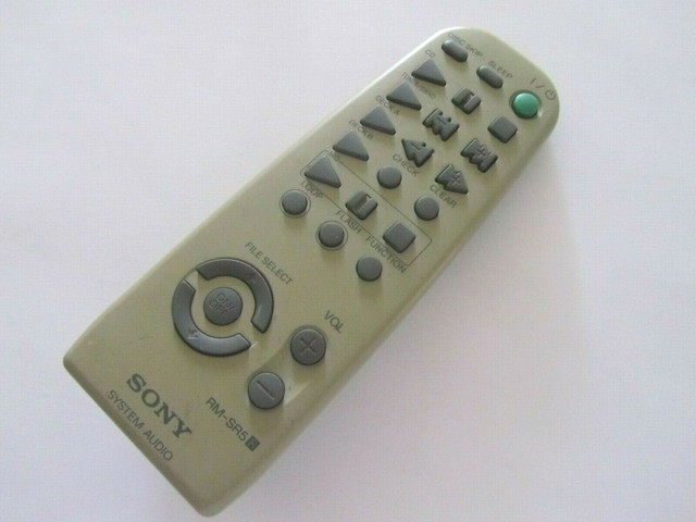 sony music system remote