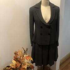 Vintage Emporio Armani Skirt Suit Sz 42 8 