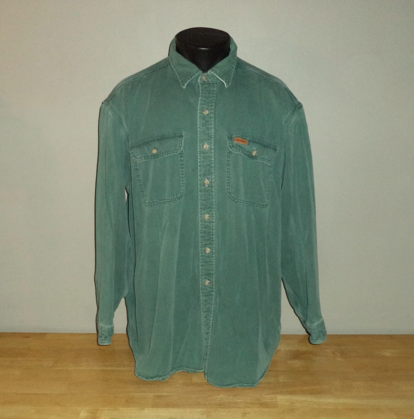 Carhartt Rugged Outdoor Wear Green Flannel Line Button Up Shirt *READ FOR SIZE*
Opens in a new windo