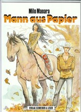 Mann aus Papier Softcover Comic von Milo Manara in Topzustand !!!
