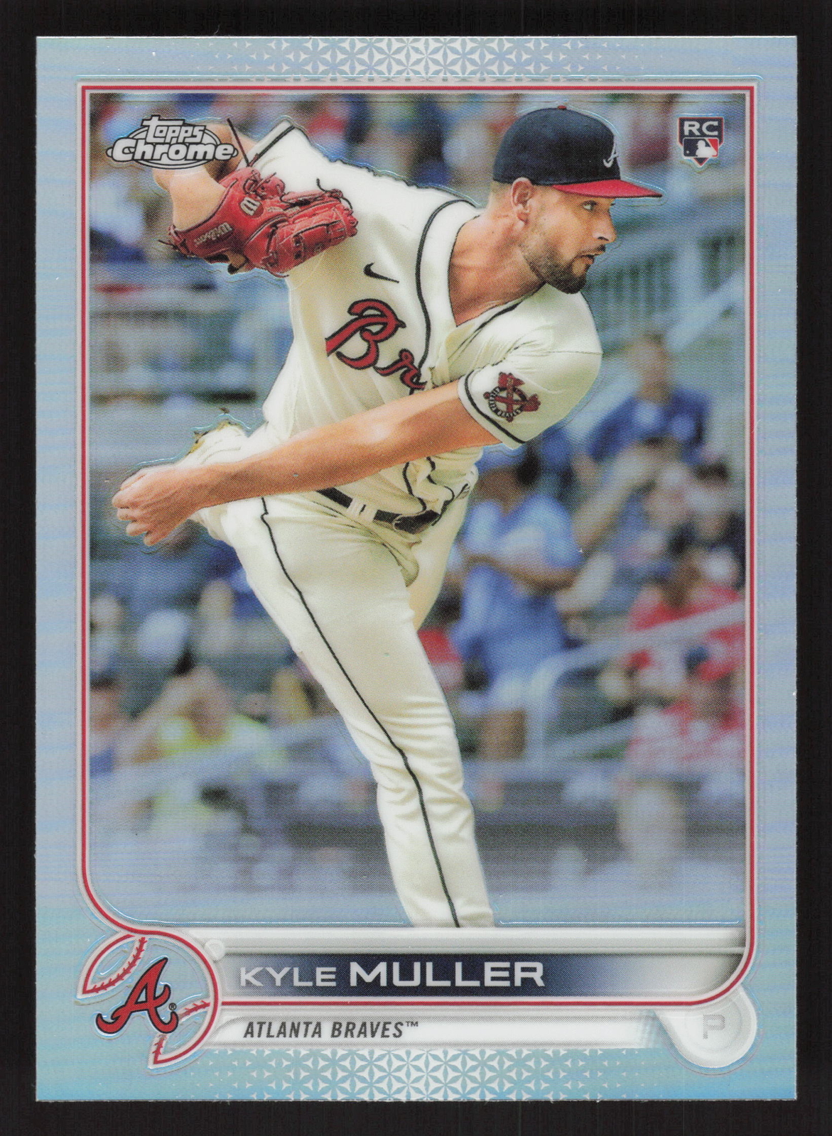 2022 Topps Chrome #70 Kyle Muller Refractor RC Atlanta Braves