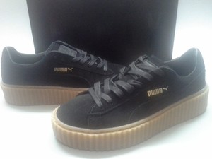 Wmns Puma X Rihanna Fenty Creeper Black Oatmeal 02 Tan Brown Gum By Beige Ebay