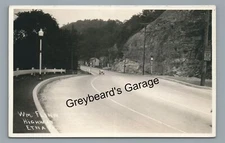 RPPC William Flinn Highway ETNA PA Allegheny County Real Photo Postcard