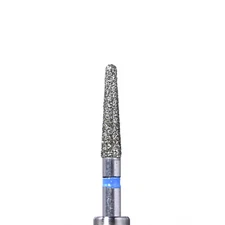 House Brand 856-018M FG Round End Taper Blue 1.8mm Medium Grit Diamond Burs 5/Pk