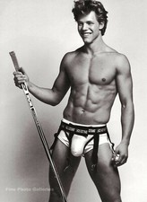 2002 Vintage BRUCE WEBER Semi Nude Hockey Player MATS CHRISTEEN Photo On 16X20