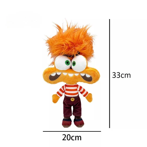 New Inside Out2 Plush Anime Doll Cartoon Toy Fluffy Stuffed Dolls Birthday Gifts - Picture 3 of 45