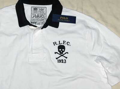 ラルフローレン　RUGBY S デッドストックRalph Lauren POLO RALPH LAUREN Men's Skull & Crossbones Classic Fit