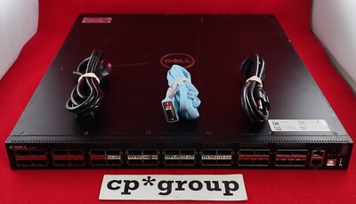 Dell S6000 32-Port 40GB QSFP+ Network Switch w/ 2x Power Supplies B F  W3MKP