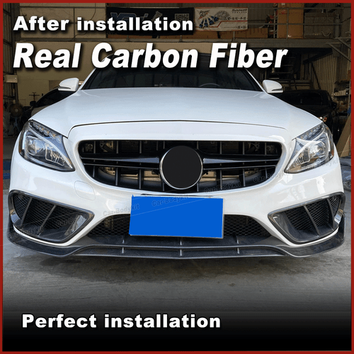 2xCarbon Lufteinlass Entlüftung Air Vent für Merceben Benz W205 C-Klasse C43 AMG - Bild 2 von 13