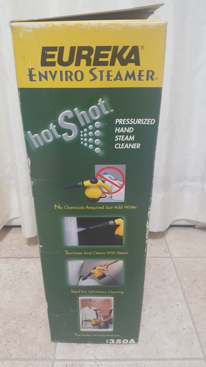 EUREKA New Enviro Steamer Hot Shot Pressurized Hand Stream Cleaner