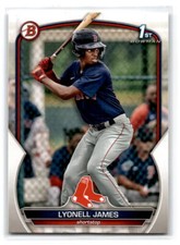 2023 Bowman Prospects Lyonell James  #BP-118   Boston Red Sox