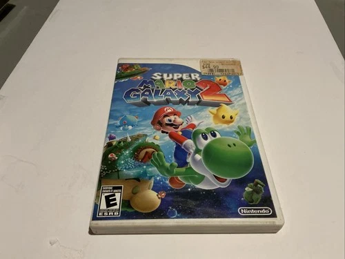 Super Mario Galaxy 2 (Nintendo Wii, 2010) CIB - Damaged Manual