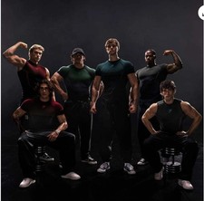 Onyx T-Shirt Men Sports Fitness Quick-Drying Breathable Elastic Short Sleeve Top