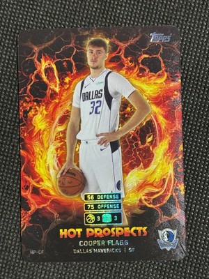 2025-26 Topps Match Attax #HP-CF Cooper Flagg Hot Prospects RC Rookie Mavericks