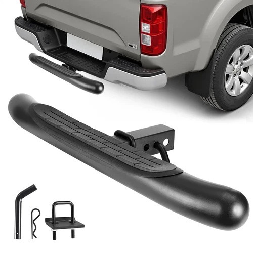 Hitch Step for 2" Receiver Rear Bumper Guard Non-Slip 350 lb Capacity w/ Pin Kit