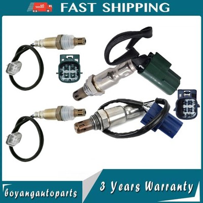 4PCS Oxygen O2 Sensor Up + Downstream For Nissan Frontier V6 4.0L 2007-2010 US