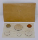 1961 Royal Canadian Mint Canada 6-Coin Silver Prooflike Set in Original Cello