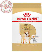 Royal Canin Breed Health Nutrition Bulldog Adult Dry Dog Food, 30 lbs. Authentic