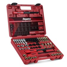 49 PC Thread Chaser Set, Metric and SAE Thread Restorer Tool
