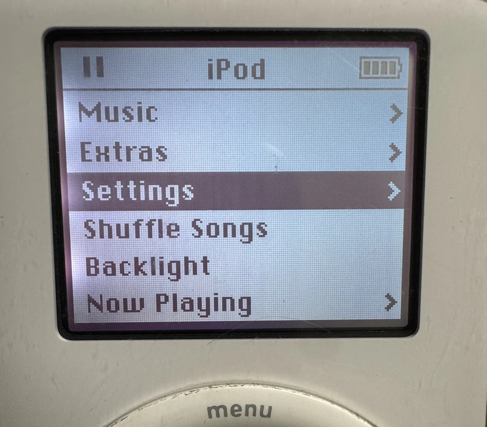 Apple iPod Classic 1-го поколения M8541 5GB протестирован и работает - Изображение 2 из 4