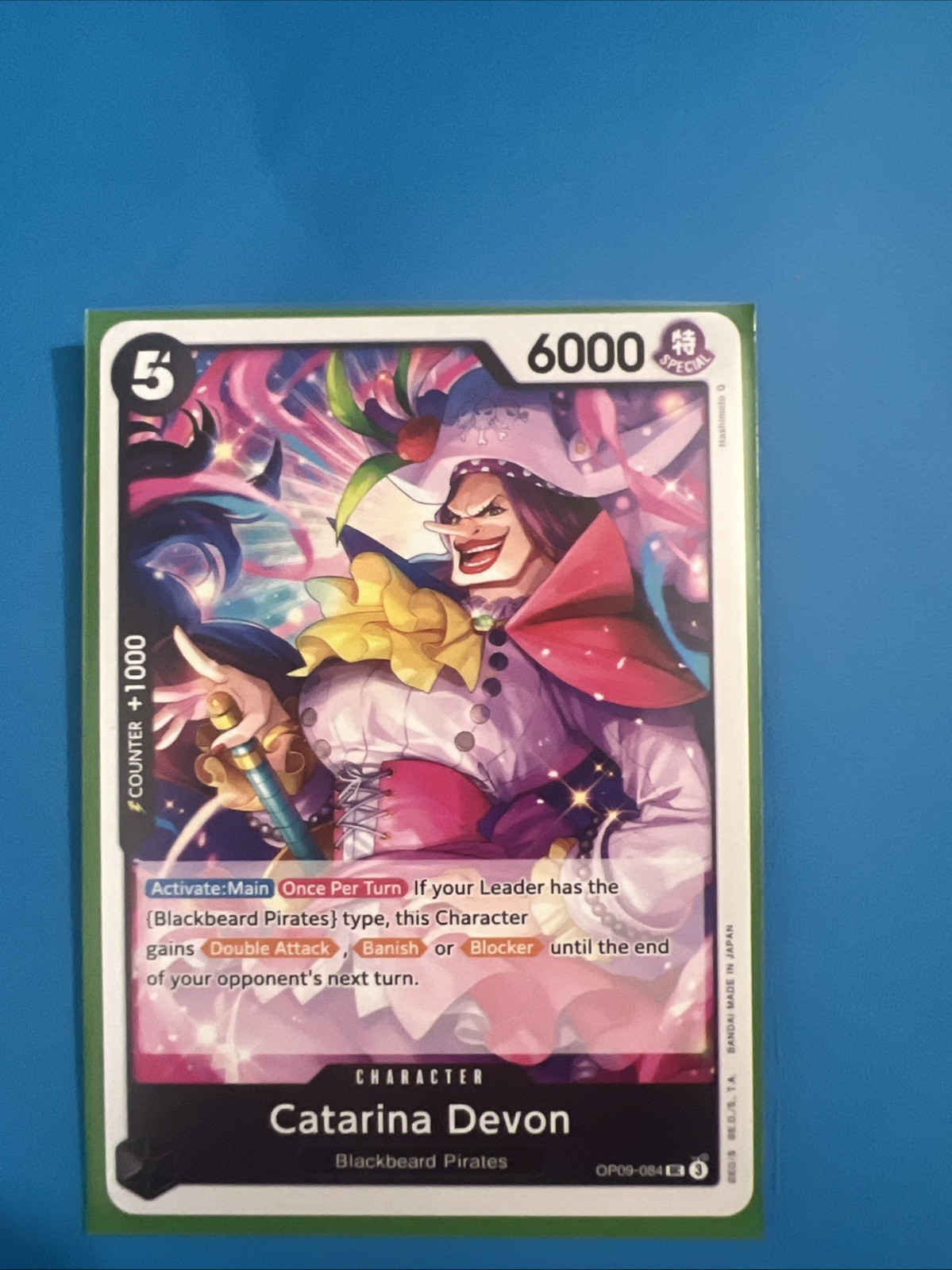 Catarina Devon OP09-084 English Uncommon Emperors In New World One Piece Card