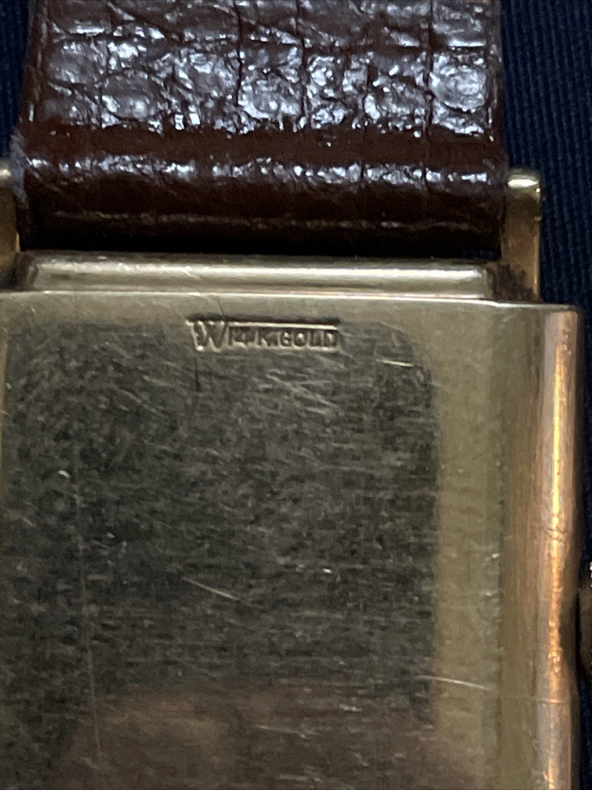 Working 1947 Lord Elgin Rectangular Art Deco 14k … - image 3