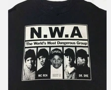 Nwa Straight Outta Compton T-Shirt Unisex Cotton Classic Tee All Sizes