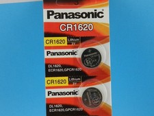 PANASONIC CR1620 LITHIUM 3V BATTERY 2Pcs