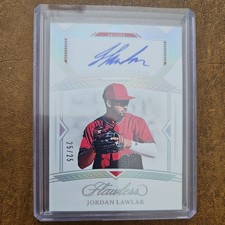 2023 Panini Flawless Flawlessly Framed Signatures Jordan Lawlar #FFS-JL 25/25