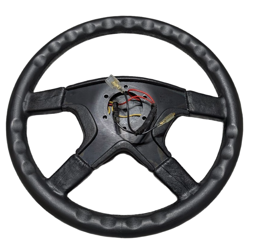 MOMO Lorinser Steering Wheel 380mm Black Leather Mercedes W124