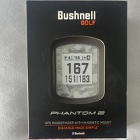 Bushnell Phantom 2 Golf GPS Rangefinder Bluetooth Magnetic Mount Black 36,000