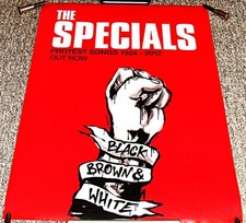 Listing image for THE SPECIALS RARE UK RECORD COMPANY PROMO POSTER 'THE PROTEST SONGS' ALBUM 2021