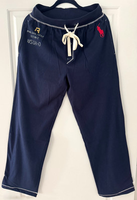 POLO RALPH LAUREN US-RL Naval Facility Sleepwear Pants Navy Men's Medium - NWT