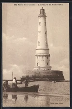 CPA Cordouan, Entrée de la Gironde, phare 