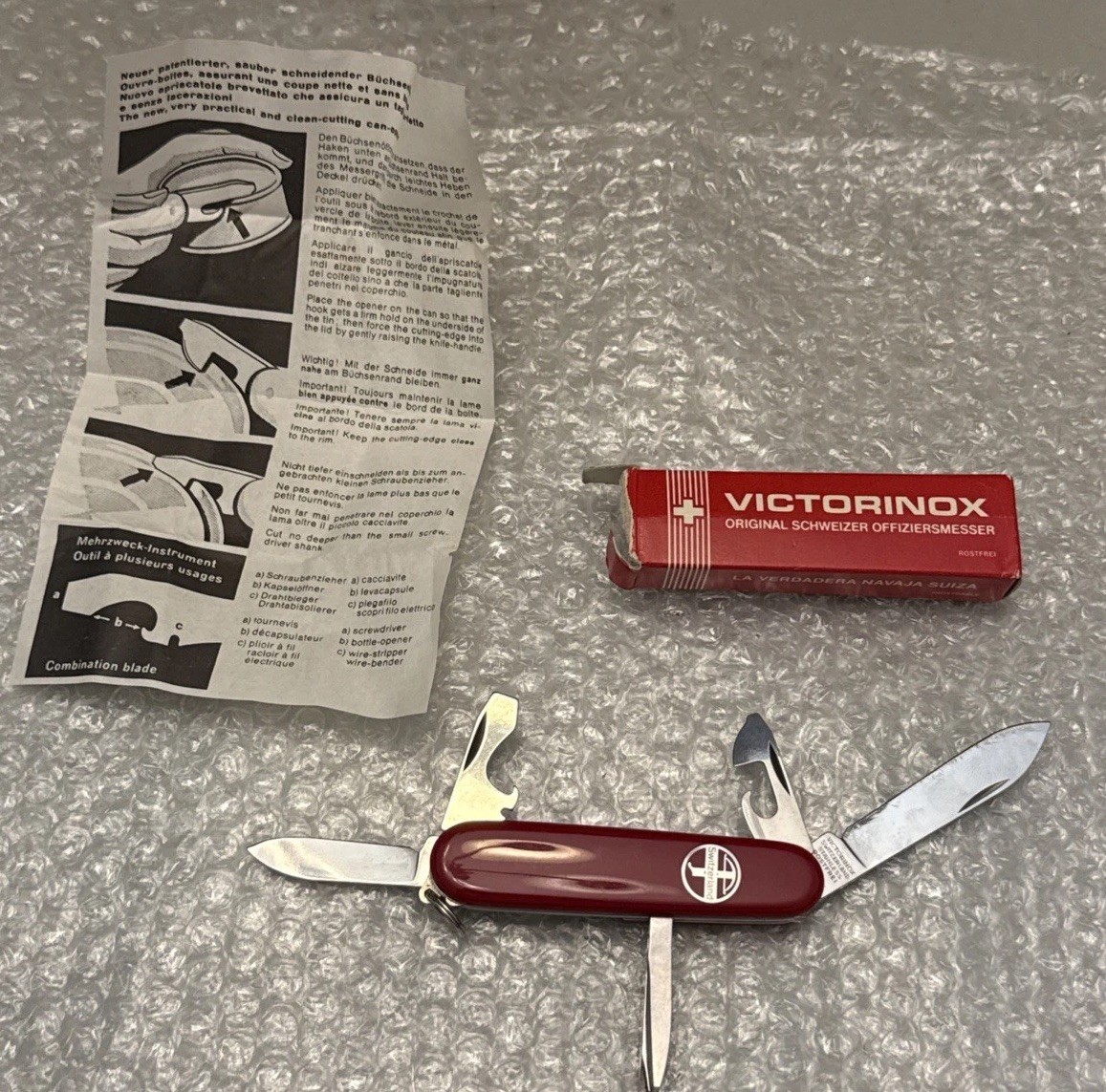 Vintage 1957-1978 Crossbow Swiss Army Knife Victorinox Officer