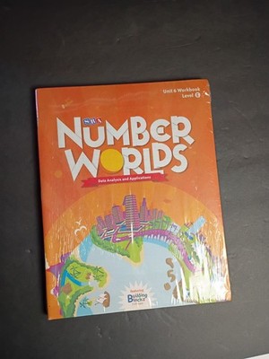 SRA Number Worlds Unit 6 Level E Workbook package of 5 Data & Applications