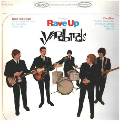 The Yardbirds Having A Rave Up With The Yardbirds NEAR MINT Epic Vinyl LP
