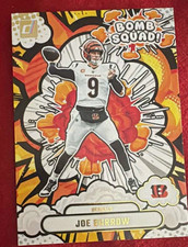 Panini Donruss 2025 Joe Burrow Cincinnati Bengals Bomb Squad Insert #BS-JBW