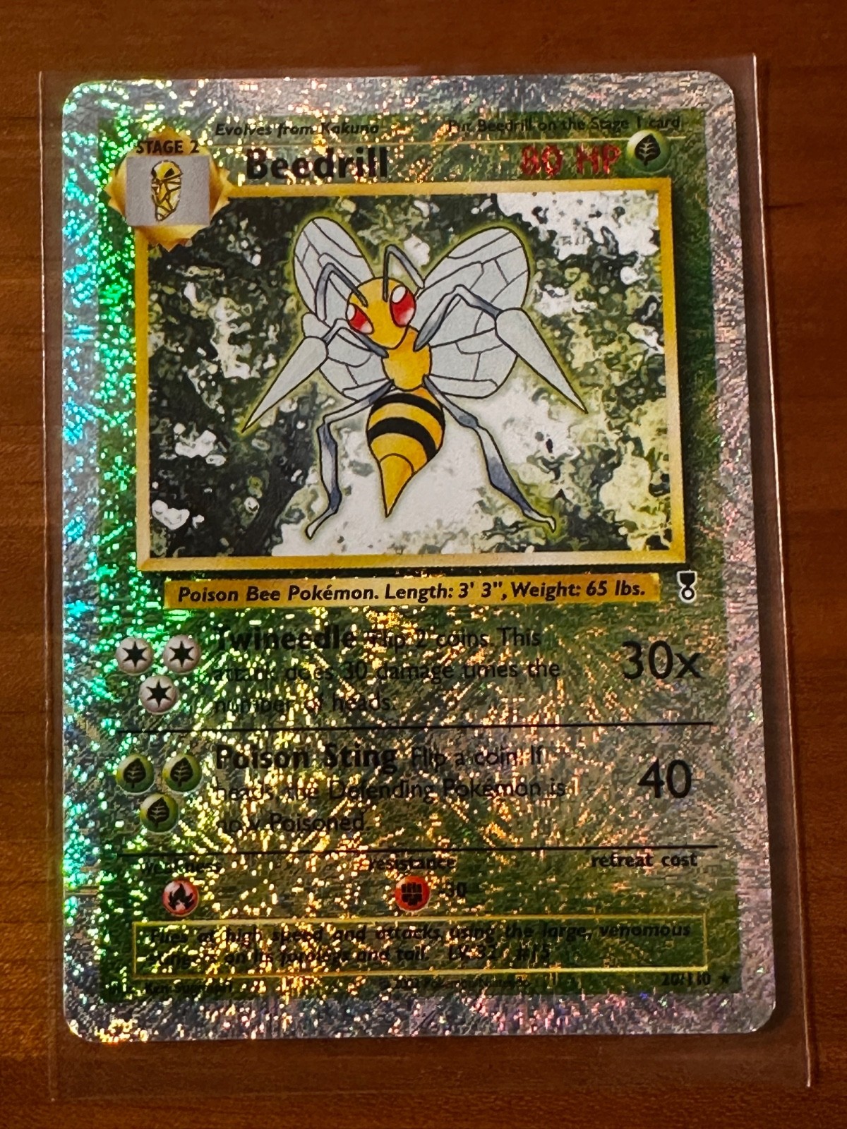 Beedrill 20/110 Legendary Collection Reverse Holo NM