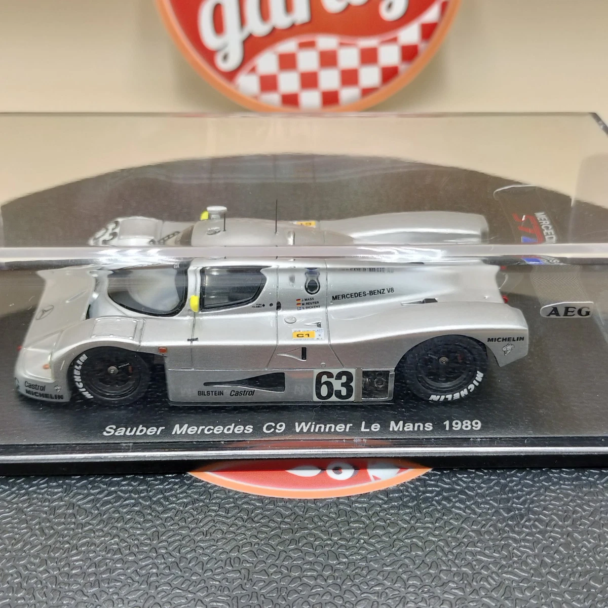 Spark Sauber C8 Mercedes #61 – 24 Heures Du Mans 1986 – 1/43 Neuve