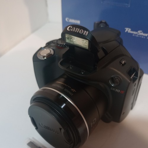 Canon PowerShot SX30 IS 14.1MP 35x Zoom Digital Camera New Open Box - Afbeelding 10 van 15