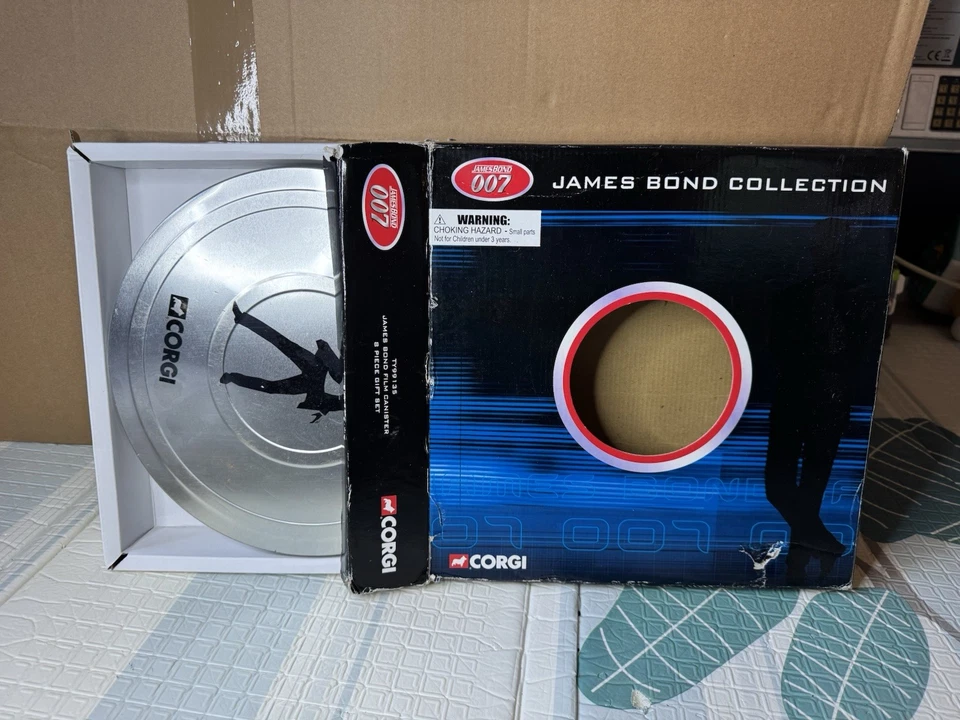 Corgi James Bond TY99135 Film Canister 8 Piece Set Still 2003