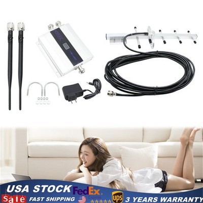 GSM 900Mhz Cell Phone Signal Booster AT&T Verizon US Cellular 2G 3G 4G Amplifier