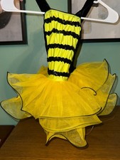 Revolution Dance Wear Dress Ballet Costume Tutu Black Yellow Size SC