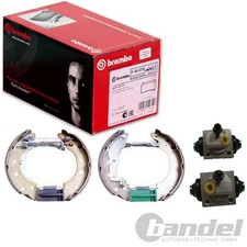 BREMBO BREMSBACKEN VORMONTIERT HINTERACHSE PASSEND FÜR SMART FORTWO | K 50 008