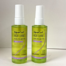 2 PacK Devacurl High Shine Multi Benefit Nourishing Oil 1.7 FL OZ EACH