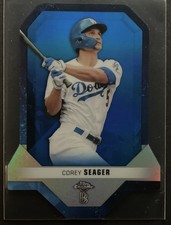 2021 Topps Chrome Ben Baller Ben's Diamond Die-Cuts /75 Corey Seager #BD-2