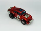 Hot Wheels Redline EVIL WEEVIL Red HK Dark Interior Very Nice !!
